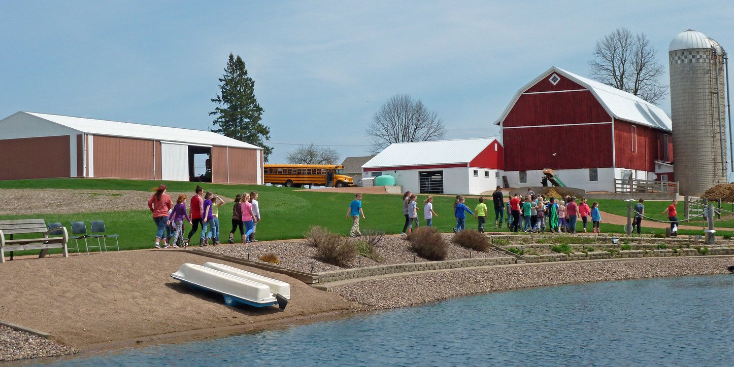 MAES Students at a Farm